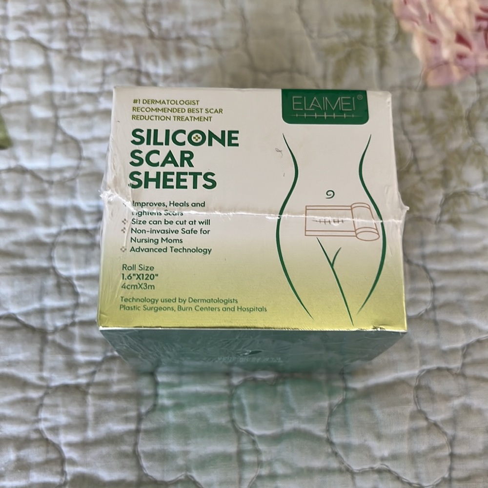 ElAIMEI Silicone Scar Sheets New in Box 2 Available